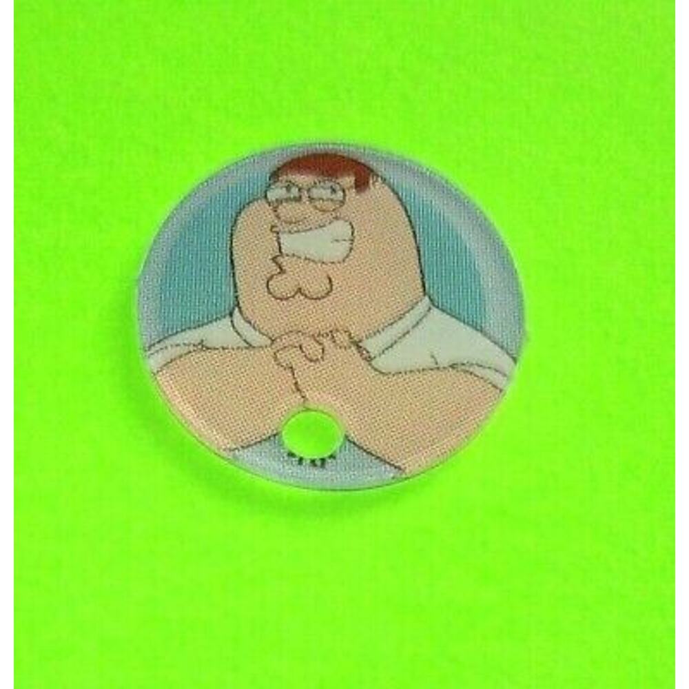 Family Guy Pinball Keychain Original Plastic Promo Game Peter Griffin Cartoon